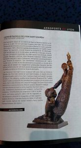 Statue de l'avenir radieux à Lyon